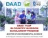 DAAD-TUAF Scholarship for Master Program of Environmental Science
