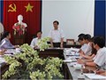 Tỉnh ủy Thái Nguyên kiểm tra công tác Đảng tại Trường Đại học Nông Lâm