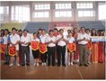 Badminton tournament for staffs to celebrate the success of Trade un&#105;on Congress at TUAF